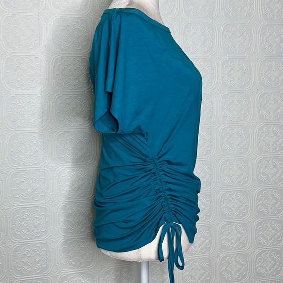 Trina Turk | AMUSING TOP in Tile Blue, NWT - Picture 3 of 10